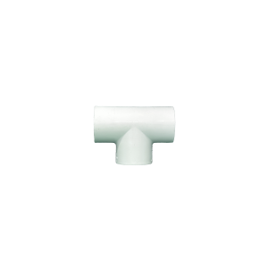 Tee sencila 1 1/4" shc 40 pvc de 25 piezas por embalaje