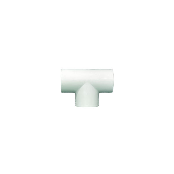 Tee sencila 1 1/4" shc 40 pvc de 25 piezas por embalaje