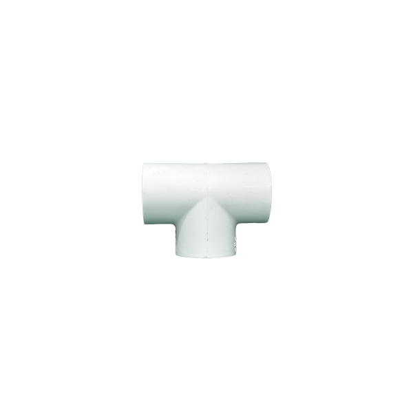 Tee sencila 2 1/2" shc 40 pvc de 5 piezas por embalaje