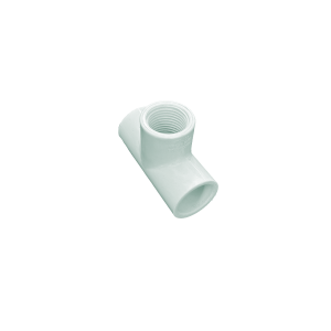Tee reducida 1/2 x 1/2" roscada de 100 piezas por embalaje