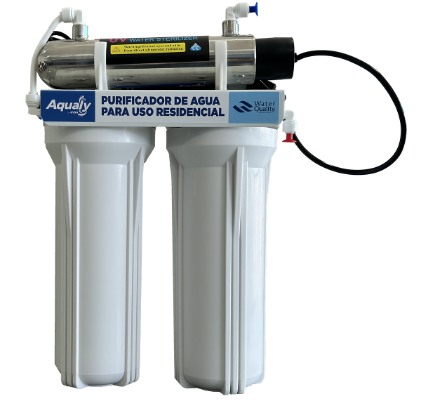 Purificador de agua de 3 pasos UV