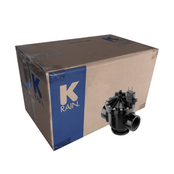 Válvula eléctrica PROSERIES 150 de 2" NPT caja con 12 piezas