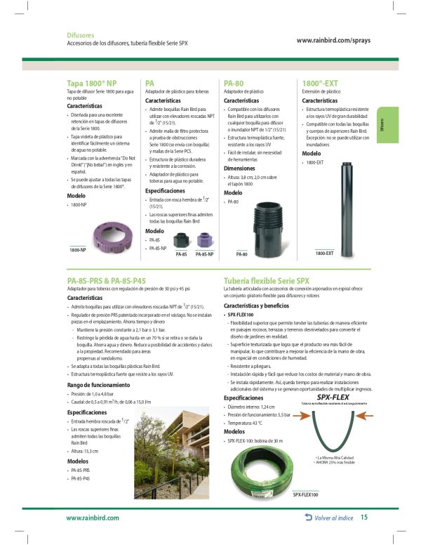 Swing pipe SPXFLEX100 flexible rollo de 100' - Imagen 2