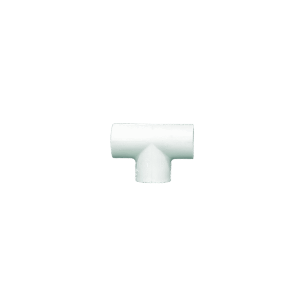 Tee sencila 1/2" shc 40 pvc de 100 piezas por embalaje