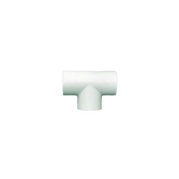 Tee sencila 1 1/4" shc 40 pvc de 25 piezas por embalaje