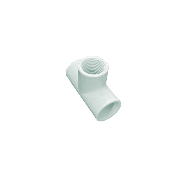 Tee reducida 1/2 x 1/2" roscada de 100 piezas por embalaje
