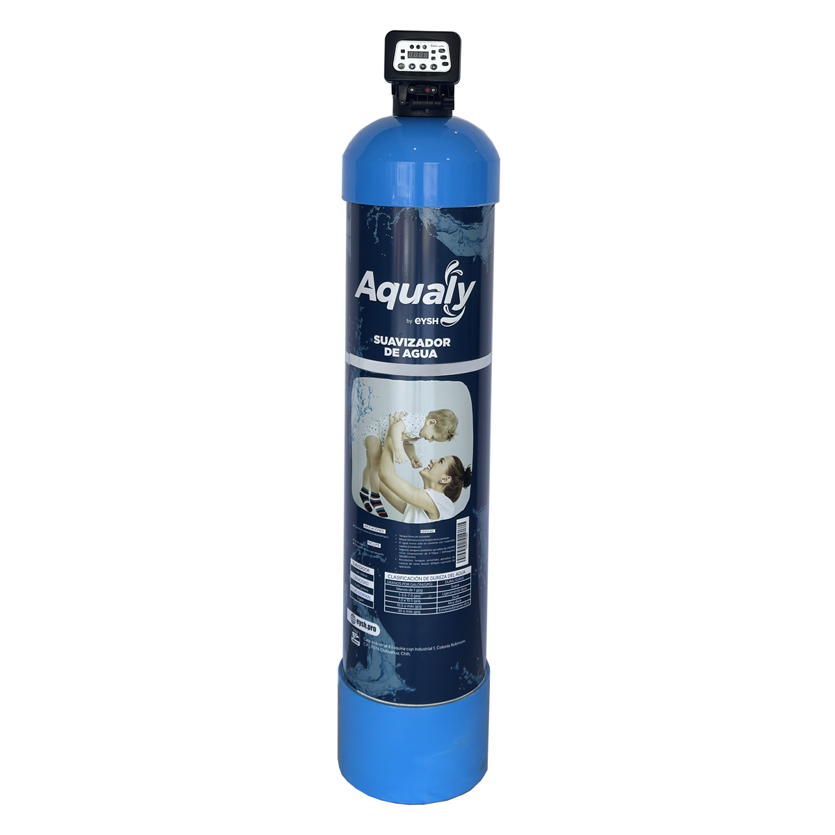 Suavizador de agua de 1.5 pies cúbicos